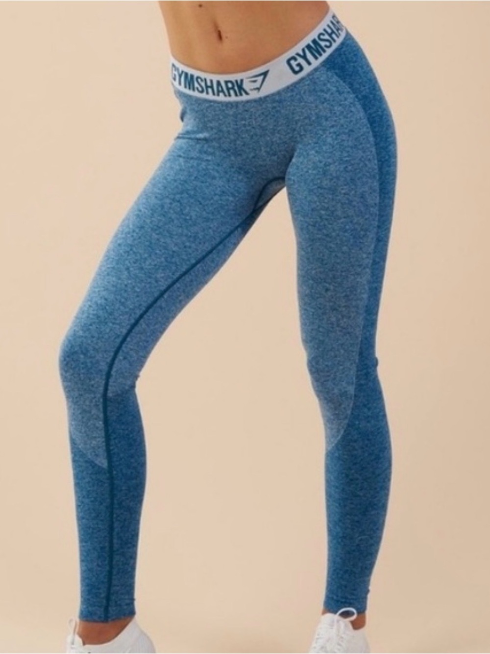 Gymshark Blue Seamless High-Waist Leggings